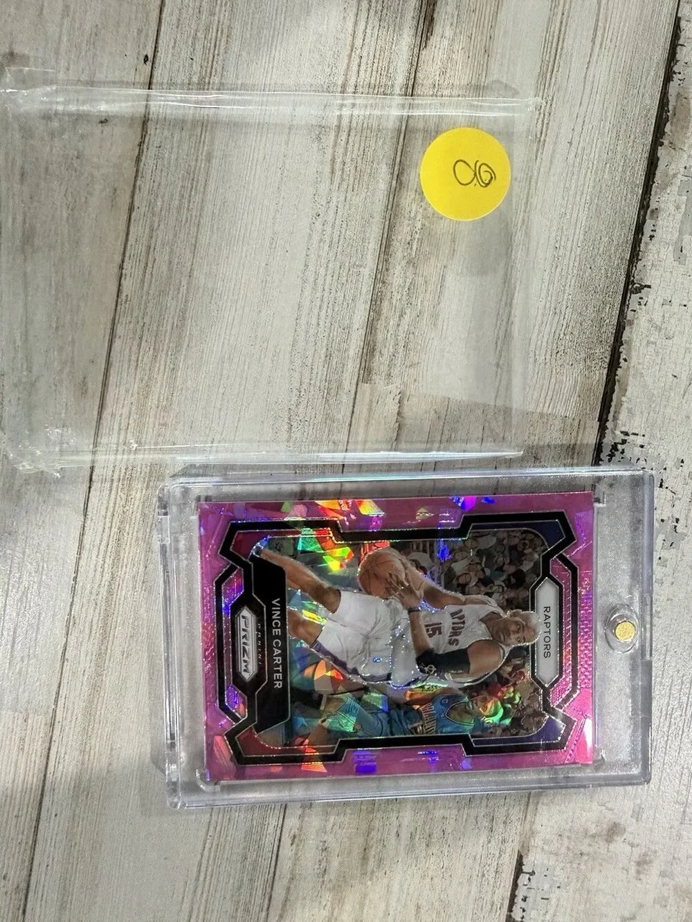 2023-24 Panini Prizm Vince Carter Pink Ice Prizm #195 Toronto Raptors